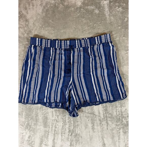 Lane Bryant Shorts Women’s 22/24 Plus Cotton and Rayon Soft Flowy Summer Shorts - Picture 2 of 8